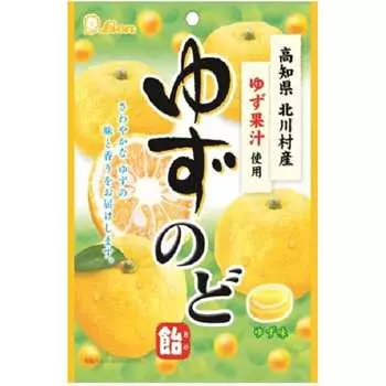Lion Yuzu throat lozenge 73gThis throat lozenge is made with fragrant yuzu juice from Kitagawa Vill This throat lozenge is made with fragrant yuzu jui 1