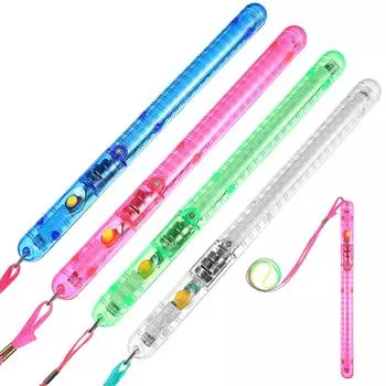LIOOBO 30 шт. концертный световой фонарик-ручка с живым блеском, светодиодный, высокой яркости, ультралегкий свет для поднятия настроения на концертах, вечеринках, фестивалях и т. д.. (Случайный цвет)