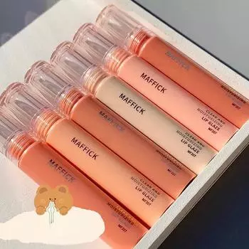 Lip Glaze Sweetheart Доступный студенческий матовый макияж для щечных губ двойного назначения для отображения белой помады