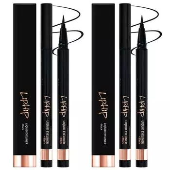 Lip Hip Liquid Eyeliner 0.6g, black, 2 pcs.