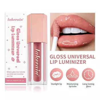 Lip Mud Lip Glaze, водянистые и увлажняющие пухлые губы, зеркальный блеск для губ с микроблестками, Lip Glaze, Lip Gloss #1