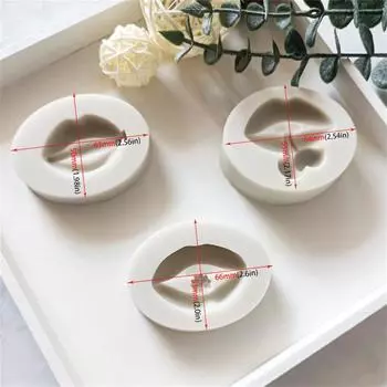 Lip Red Raspberry Bullet День святого Валентина Силиконовая форма для сахарного ремесла Инструменты для смолы Инструменты для помадки для кексов One Size