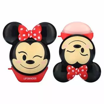 Lip Smacker, бальзам для губ Disney Emoji, мини, клубничный лебовейд, 7,4 г (0,26 унции)