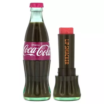 Lip Smacker, Coca-Cola, бальзам для губ, вишневый флакончик со вкусом колы, 4 г (0,14 унции)