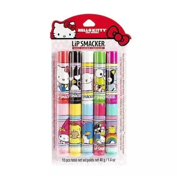 Lip Smacker Crayola Lip Balm Party Упаковка из 8 штук, овсяное печенье, ваниль, манго