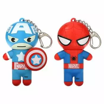 Lip Smacker, Marvel, бальзам для губ, Spider-Man Amazing Pomegranate, Captain America Red, White and Blue-Berry, 2 упаковки, 4 г (0,14 унции) каждый