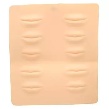 Lip Tattoo Practice Skin Silicone Tattoo Microblading Practice Skin for Beginners Tattoo Artist