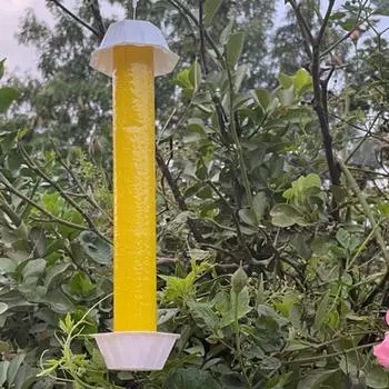 Липкая ловушка для летающих насекомых, эффективная, экологически чистая, безопасная для использования в помещении, на открытом воздухе, фрукты