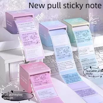 Липкие, разрываемые записки: Полностью самоклеящиеся этикетки с индексом и функцией отслеживания ошибок для студентов