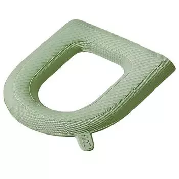 Липкий коврик для унитаза Eva водонепроницаемый унитаз универсальный многоразовый чехол для ночного табурета аксессуары для ванной комнаты декор для ванной комнаты чехол для унитаза серый