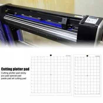 Липкий коврик, простой в использовании, прозрачная шкала, предпочтительный материал, различные произведения искусства, многоразовый прочный ПВХ, прозрачный клейкий коврик для офисных принадлежностей B