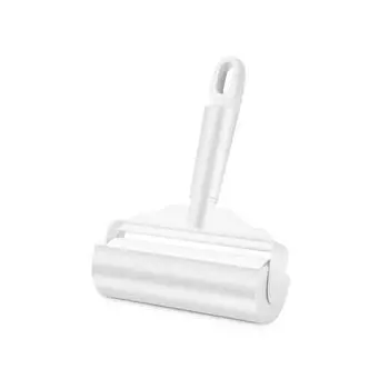 Липкий валик для волос, длинный стержень, не наклоняется, портативный, для бытовой чистки, средство для удаления волос с домашних животных, липкий валик для волос, средство для удаления волос с домашних животных