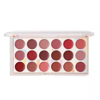 Lipstick Set Waterproof Lipstick Palette Velvet Long-lasting Nude Matte Set 18 Colors, 01, 1 Piece