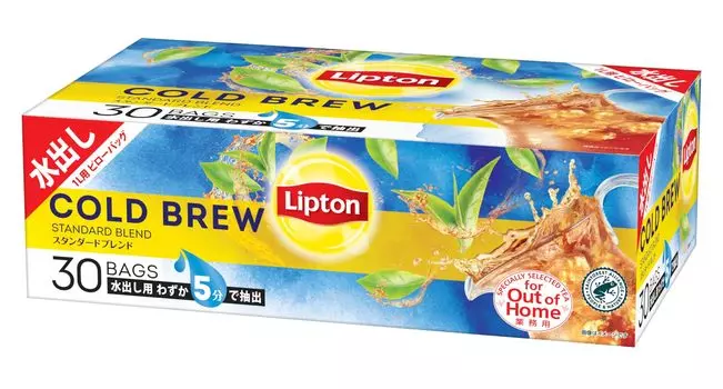 Lipton Black Tea Cold Brew Standard Blend Brew Tea Cold Brew Tea 13 г x 30 пакетиков (Холодные пакеты)