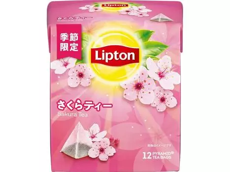 Lipton Black Tea Sakura Tea Чайные пакетики 12 x 6