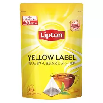 Lipton Black Tea Yellow Label 120 чайных пакетиков