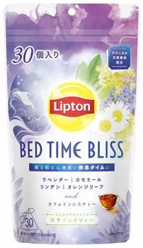 Lipton Botanic Tea Bedtime Bliss Tea в пакетиках 30 пакетиков