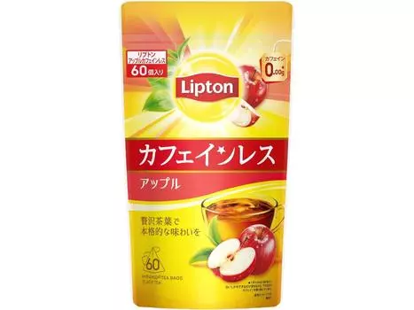 Lipton Tea Apple Decaffeinated Tea 60 Bags Tea Bags Decaf/Non-Caffeine