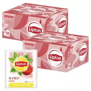 Lipton Tea Ceylon Polypropylene Tea Bags 50 x 2