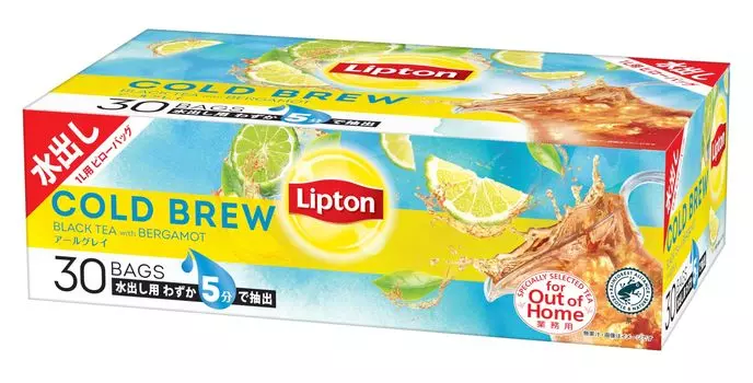 Lipton Tea Cold Brew Bag Earl Gray Brew Tea Cold Brew Tea 13g x 30 bags (Cold Bag)