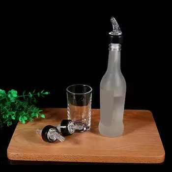 Liqour Pourer Measured Pour Spout 30ml Shot Measure Liquor Bottle Pourer Measuring Drink Wine Dispenser Plastic Bottle Pourer