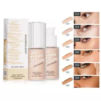 Liquid Foundation Concealer 40 мл Легко создаст естественную и прозрачную основу