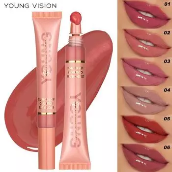Liquid Hydra Glossy Lip Gloss Плюшевая насадка-кисть Squeeze Lip Gloss Питательная увлажняющая глазурь для губ 10ml