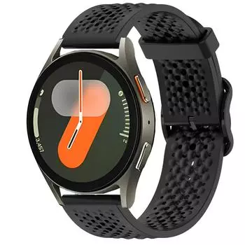 Liquid Silicone Strap For Samsung Galaxy Watch 7 6 5 4 44mm 40mm/6 Classic 47mm 43mm Bracelet For Watch 5 Pro 45mm For Huawei GT5 Band Universal 20mm width