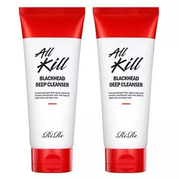 Lir All Kill Blackhead Deep Cleanser Red, 120 мл, 2 шт.