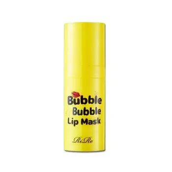 Пузыристая маска для губ Lir Bubble, лимон, 12 мл, 1 шт.