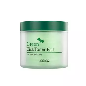 Lir Green Cica Toner Pad 70 листов, 1 шт.