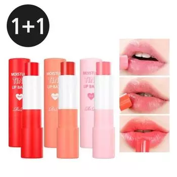 Lire Moisture Tint Lip Balm 3.5g, pink, 2 packs