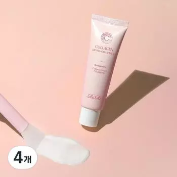 LIRR Collagen Lifting Cream Pack 50g, 1 pack, 4 pieces
