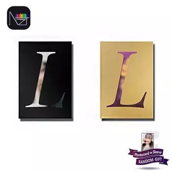 LISA (BLACKPINK) - ПЕРВЫЙ СИНГЛ АЛЬБОМ LISA LALISA [BLACK Ver.] RANDOM 1PCS