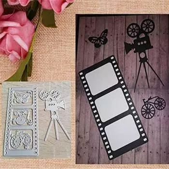 Лиса, еж и кролик, художественный узор, металлические трафареты, ремесленное тиснение, штампы для скрапбукинга для изготовления карт, декор серебряный