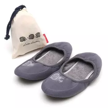 Lisa Larson Hedgehog Mobile Slippers Cute Lisa Larson Room Shoes [LISA LARSON] [Nordic Women s Hedgehog] (Blue) синий