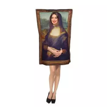 Lisa Marie Mona Curie Albert Cosplay Costume Halloween Fashion Party Mona Lisa