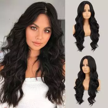 LISI HAIR Synthetic Long Wavy Wigs Natural Looking Hair For Women Wigs Halloween Coustume Cosplay Wigs 60CM