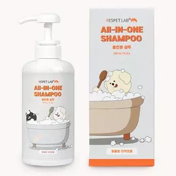 Lispet Lab Pet Milder Hypoallergenic All-in-One Shampoo, 500мл, 1 шт., Корейский шампунь для домашних животных
