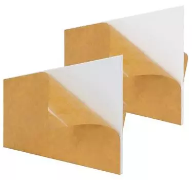 Лист белого акрилового оргстекла Inkdotpot толщиной 1/8 дюйма, литой прозрачный 6x12 дюймов, акриловая пластиковая стеклянная панель с защитной бумагой, проект для самостоятельного изготовления дисплея 3mm-2 Pack-6x12 белый