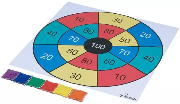 Лист для игры в дартс TOEI LIGHT Target Play Sheet 90 x 90 Beans Bag 9 x см B-3597C (Прибл.) см, 9,5