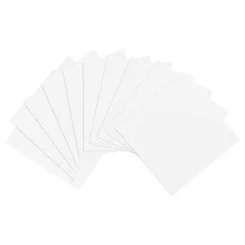 Лист пенопласта uxcell Craft 3 мм EVA Craft Foam Paper Craft Project DIY Cosplay Modeling Foam Sheet White 10 Sheets 10x10