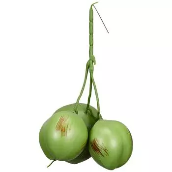 Листья Искусственный Кокос Банкет Органические Амино Пластиковые Кокосы Творческий Фруктовый Орнамент 34.00X27.00X27.00CM