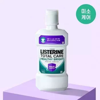 Listerine Liquid Total Care Здоровый Яркий 750 мл (Яркая Улыбка)