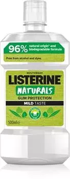 Listerine Naturals Gum Protection bain de bouche TU прозрачный