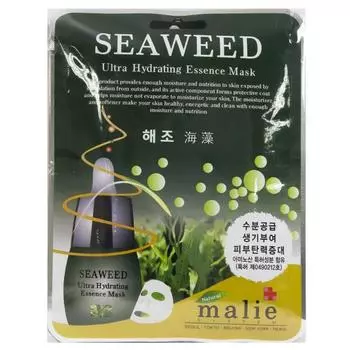 Листовая маска для лица SeaWeed Hydrating Essence Mask Pack Уход за кожей (10 листов и 2 варианта) корейская косметика