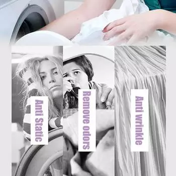 Листовой кондиционер для белья для сушилок, уменьшает статическое электричество и морщины, устойчивый аромат, эффективное антибактериальное средство для стирки белья, кондиционер для белья Lavender Incense