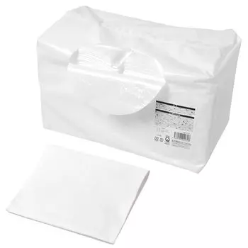 Листы для протирания тела Strix Design, сухое полотенце, большое, плотное, сделано в Японии, 80 листов, 60 x 28 см, одноразовое нетканое хлопковое очищающее полотенце, прибл.. 100% СК-031