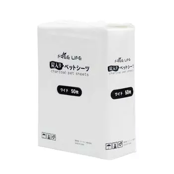 Листы Freely Pet Толстые Угольные Дезодорирующие Широкие 50 Листов