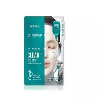 Листы масок Mediheal Bio Cellulose Mask Sheets * 10 масок Essence Capsule Ceramide Skin Care (CLEAR ALPHA)